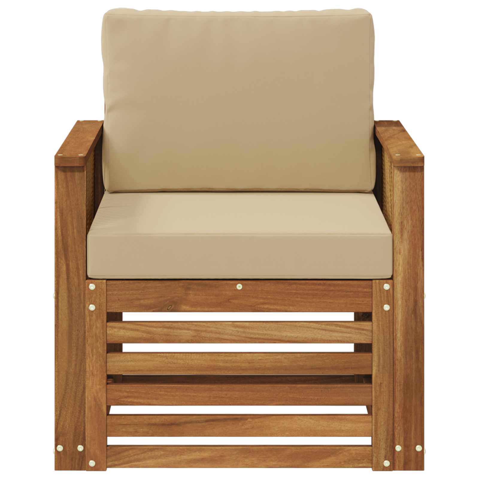 Outdoor Mittelsofa Natur