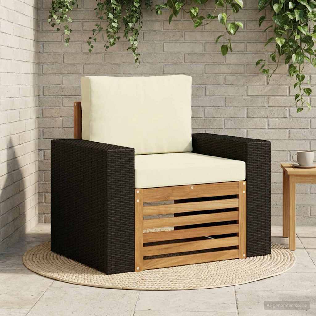 Outdoor Mittelsofa Natur