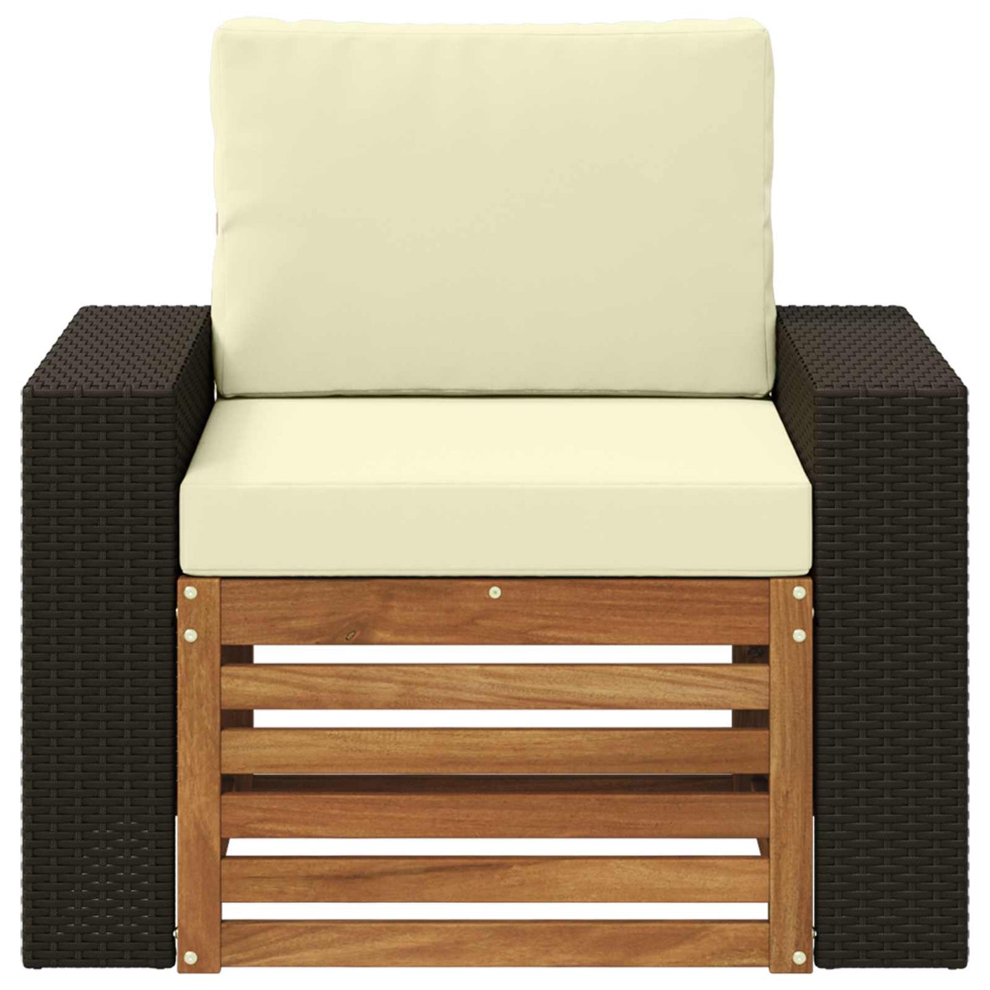 Outdoor Mittelsofa Natur