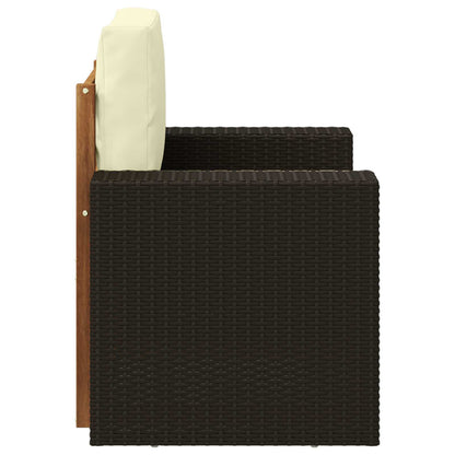 Outdoor Mittelsofa Natur