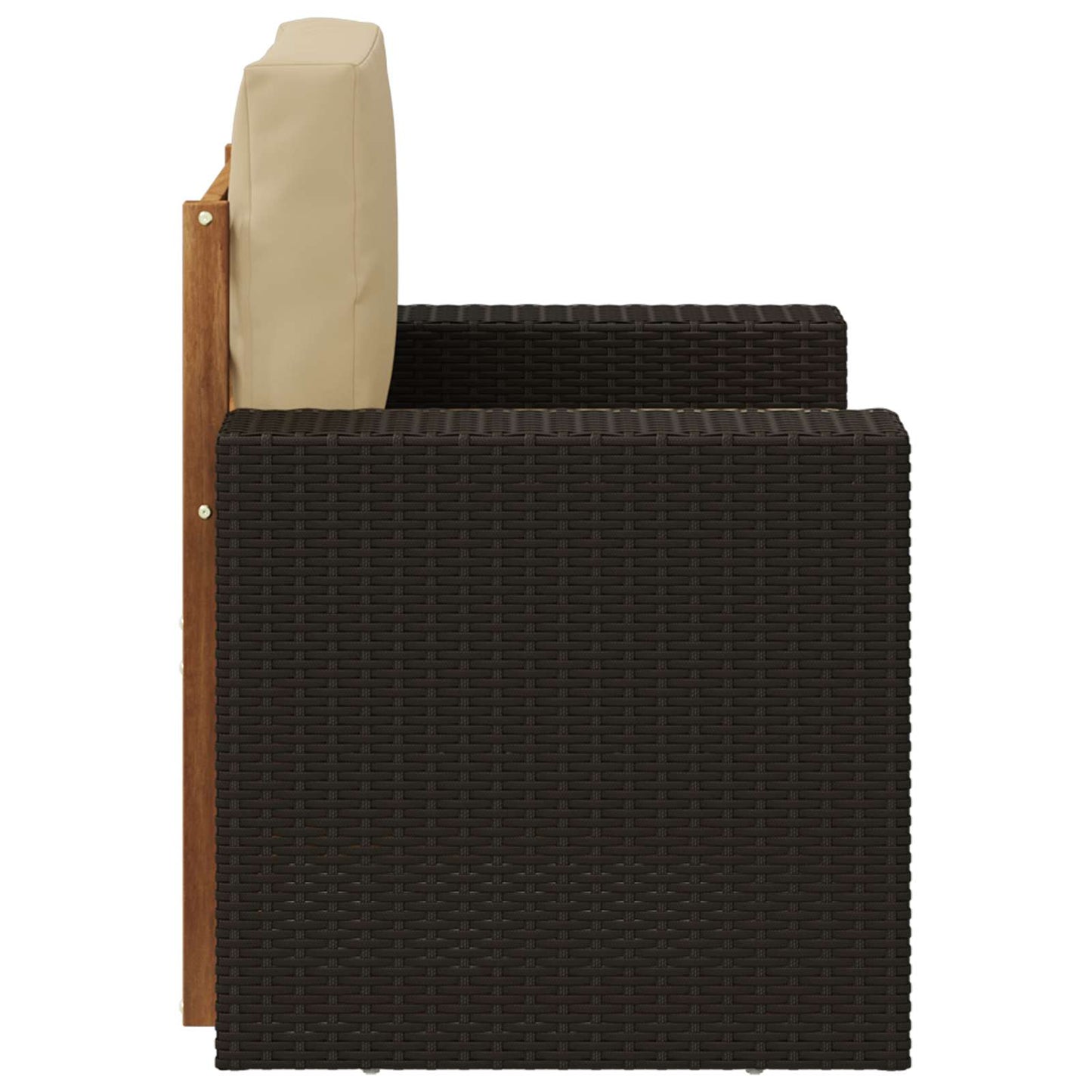 Outdoor Mittelsofa Natur