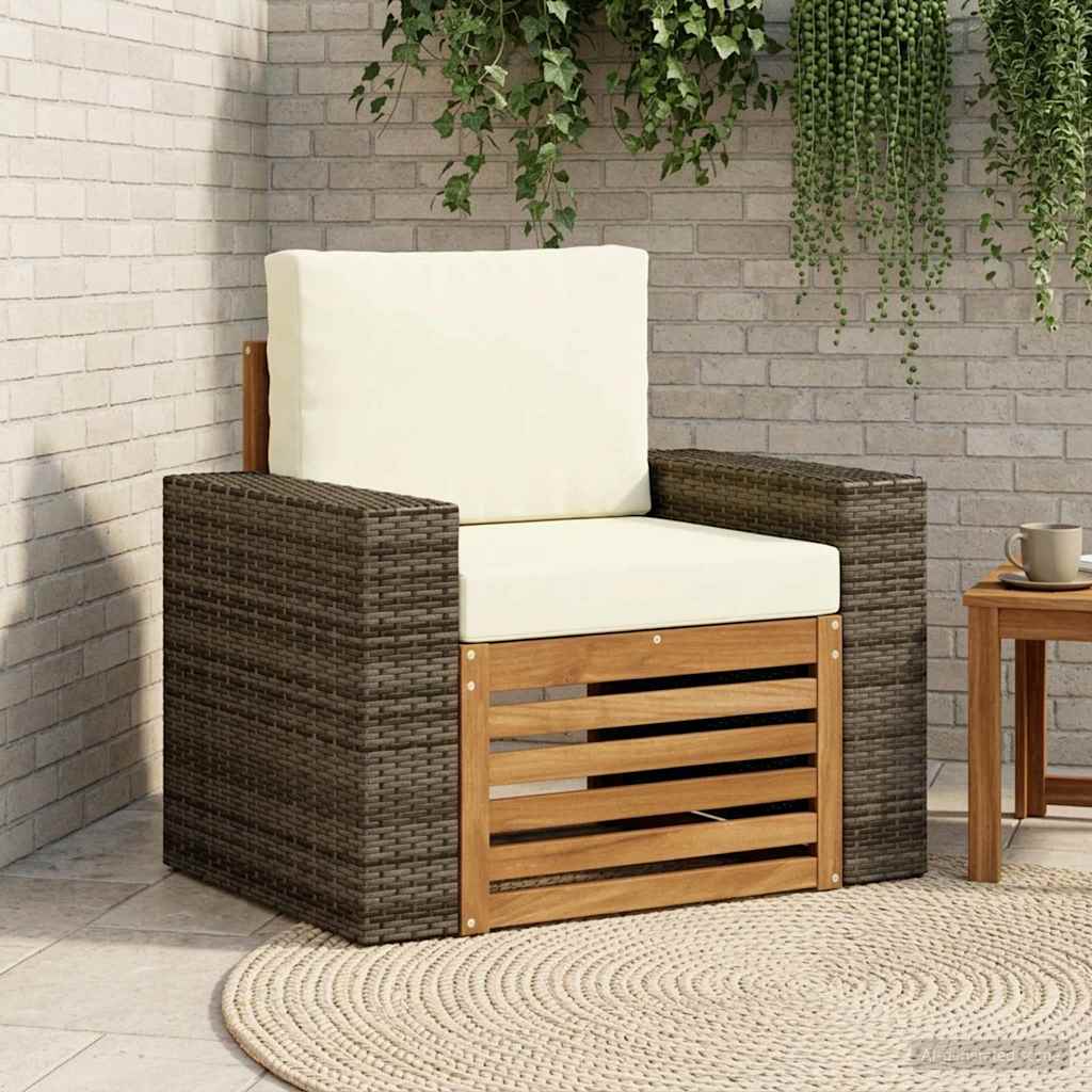 Outdoor Mittelsofa Natur