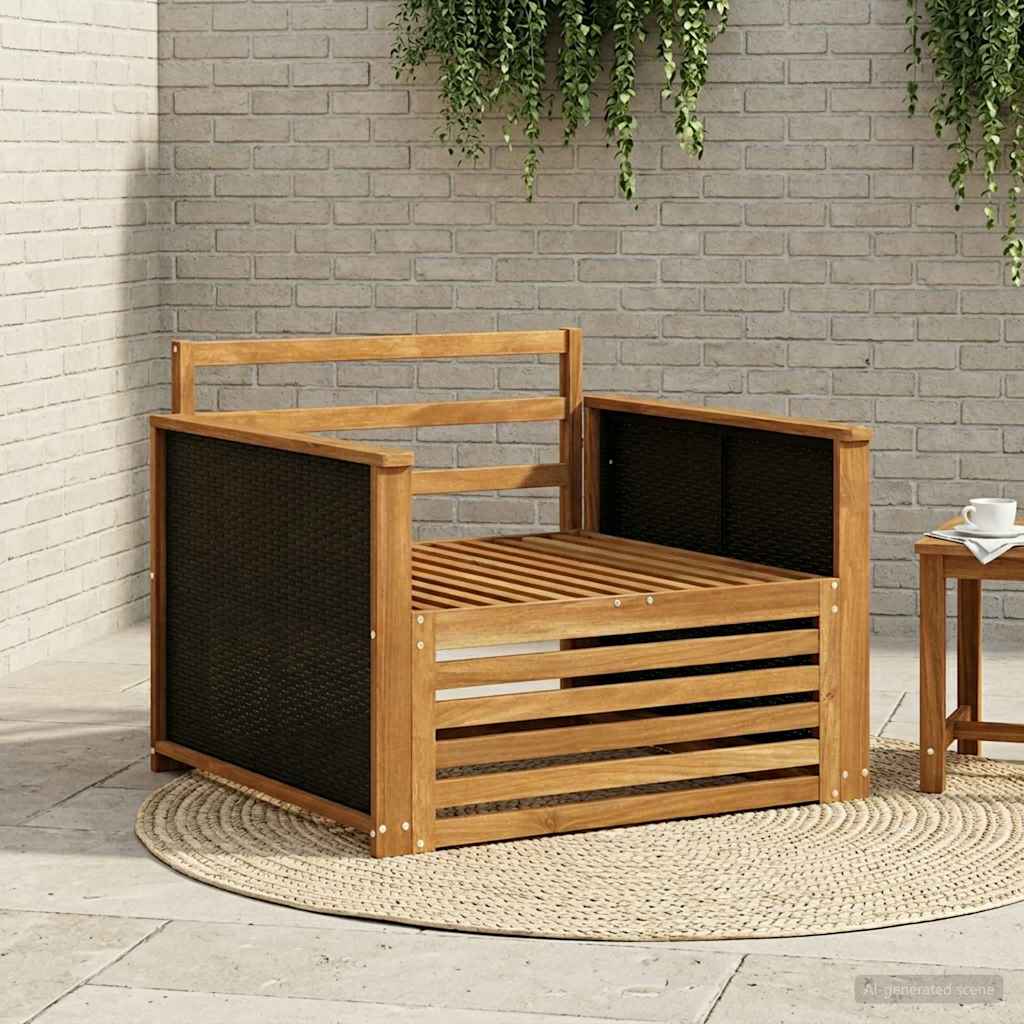 Outdoor Mittelsofa Natur