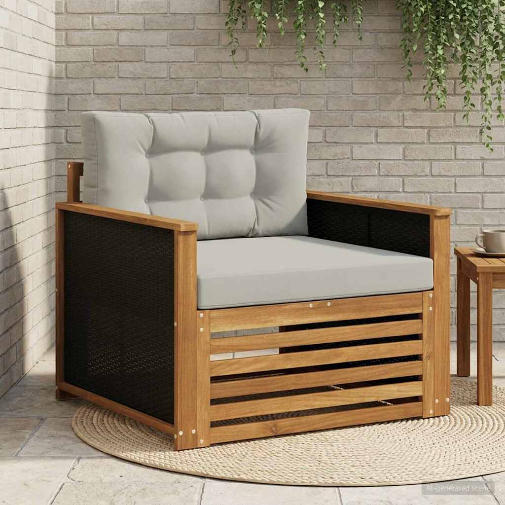 Outdoor Mittelsofa Natur