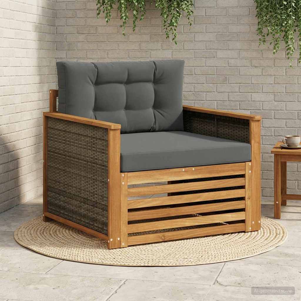 Outdoor Mittelsofa Natur