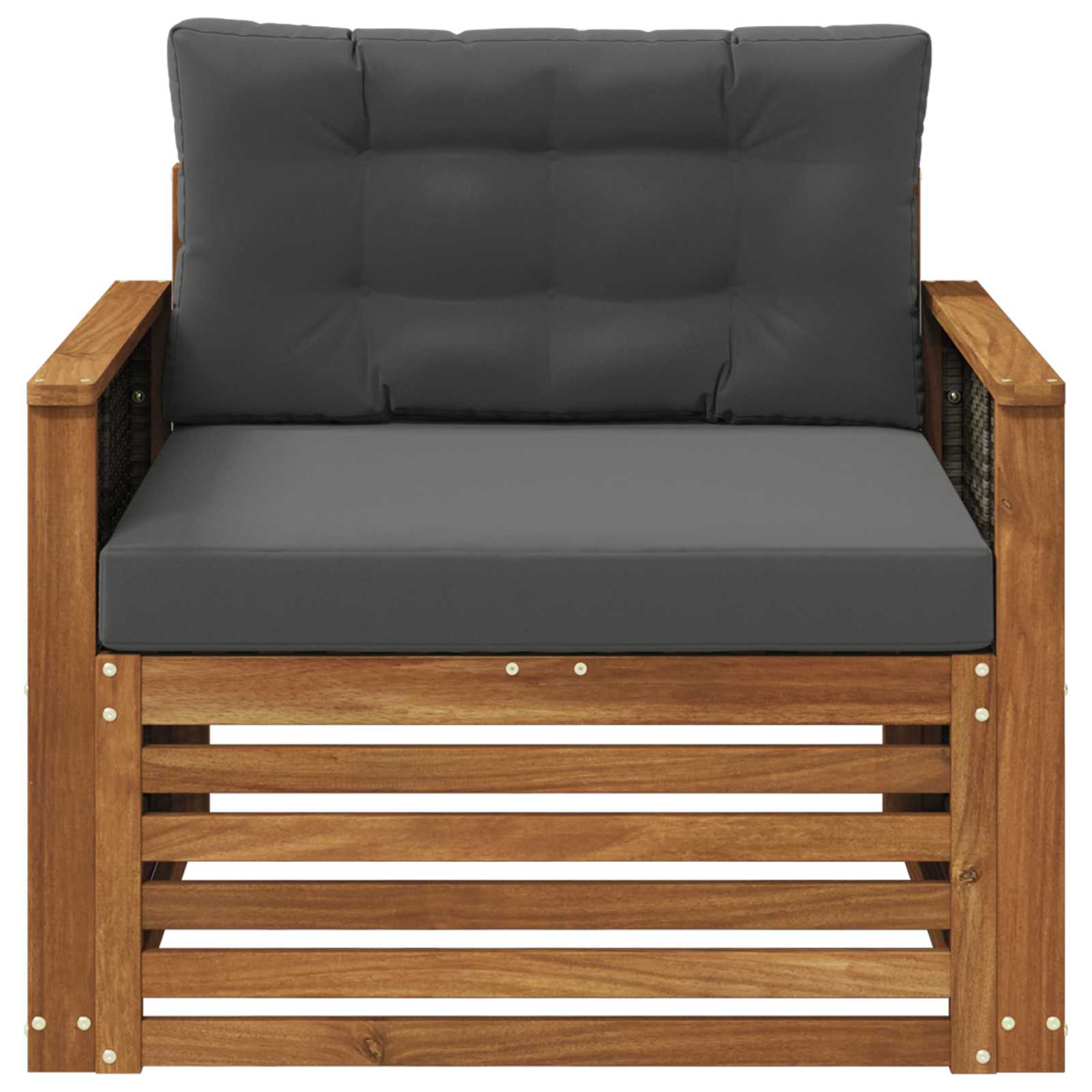 Outdoor Mittelsofa Natur