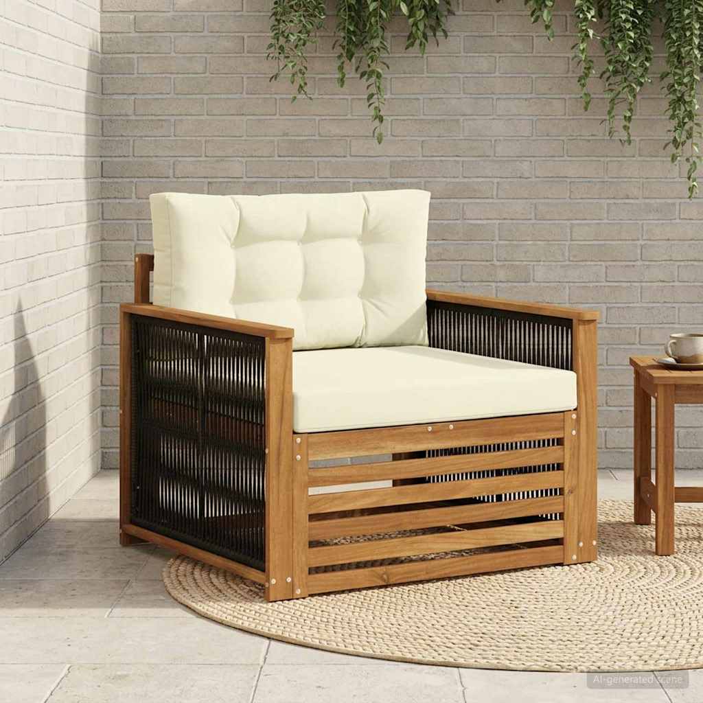 Outdoor Mittelsofa Natur