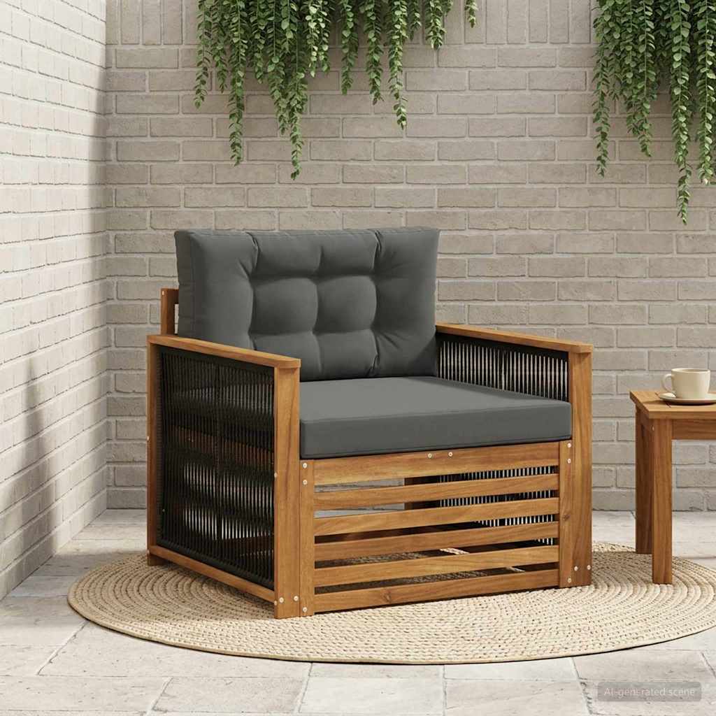 Outdoor Mittelsofa Natur