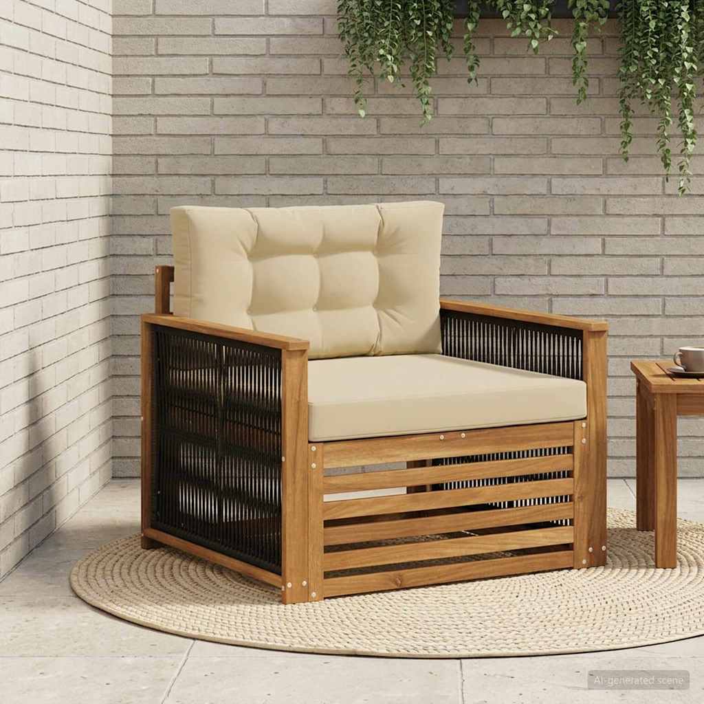 Outdoor Mittelsofa Natur