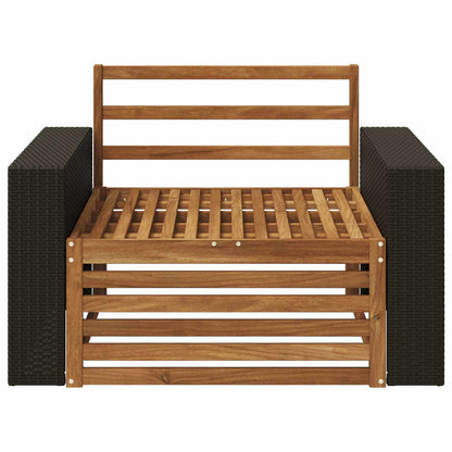 Outdoor Mittelsofa Natur
