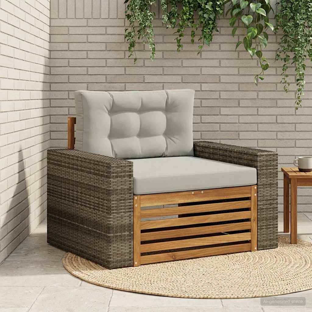 Outdoor Mittelsofa Natur