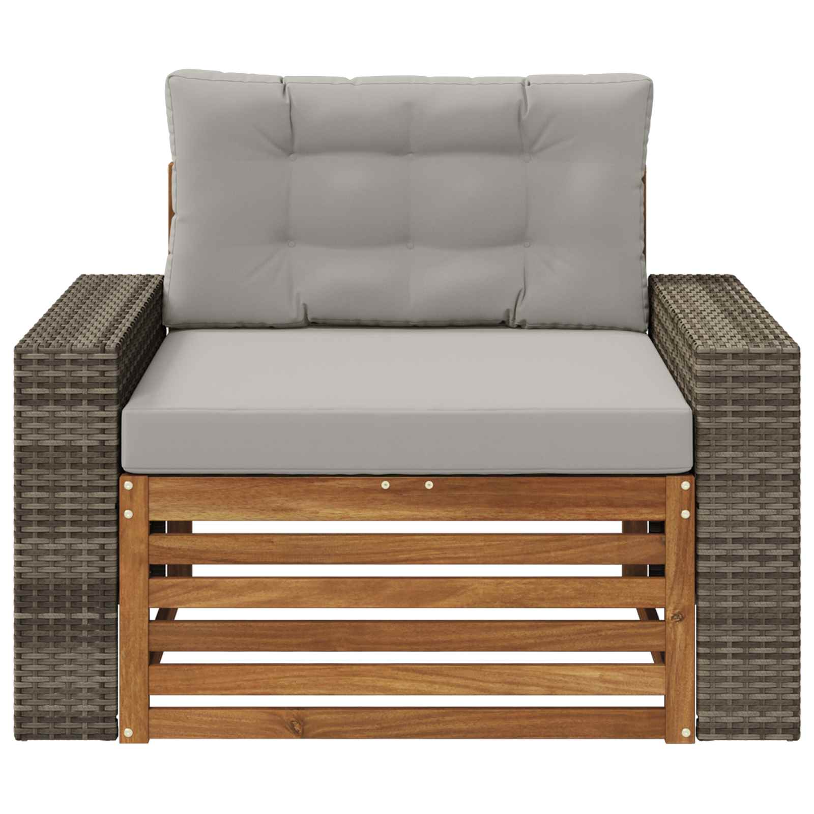 Outdoor Mittelsofa Natur