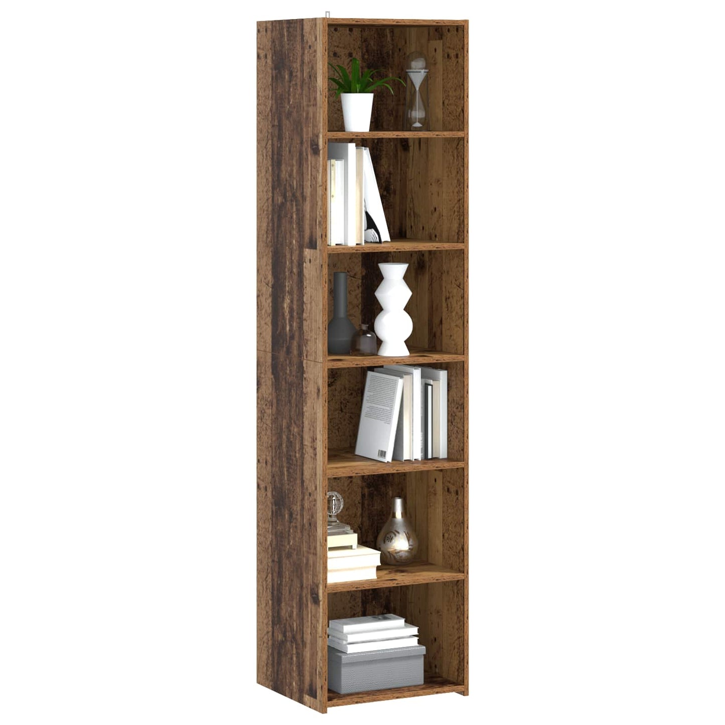 Sideboard Eichenholz 45 x 41 x 185 cm Holzwerkstoff