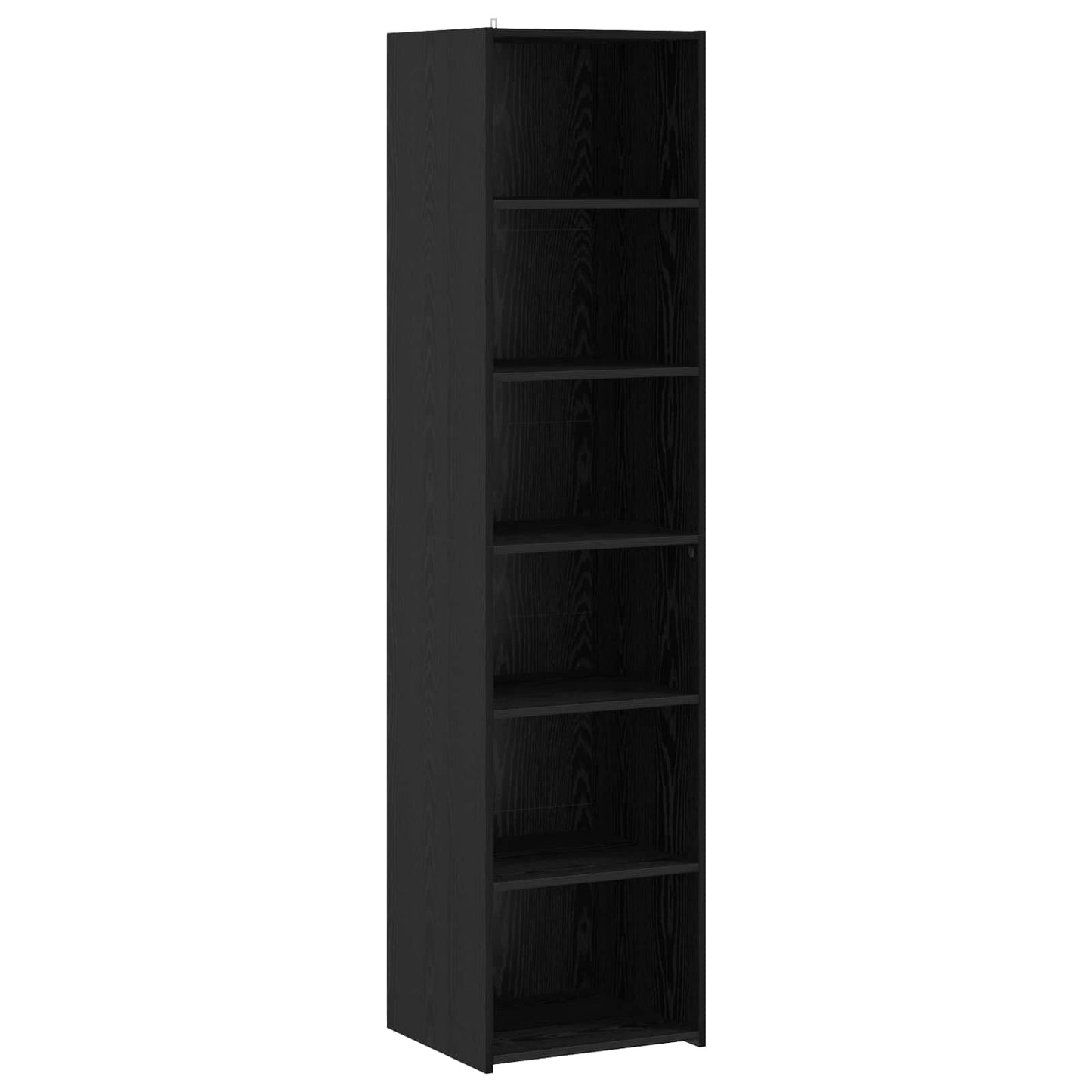 Sideboard Schwarz Eichen-Optik 45 x 41 x 185 cm Holzwerkstoff