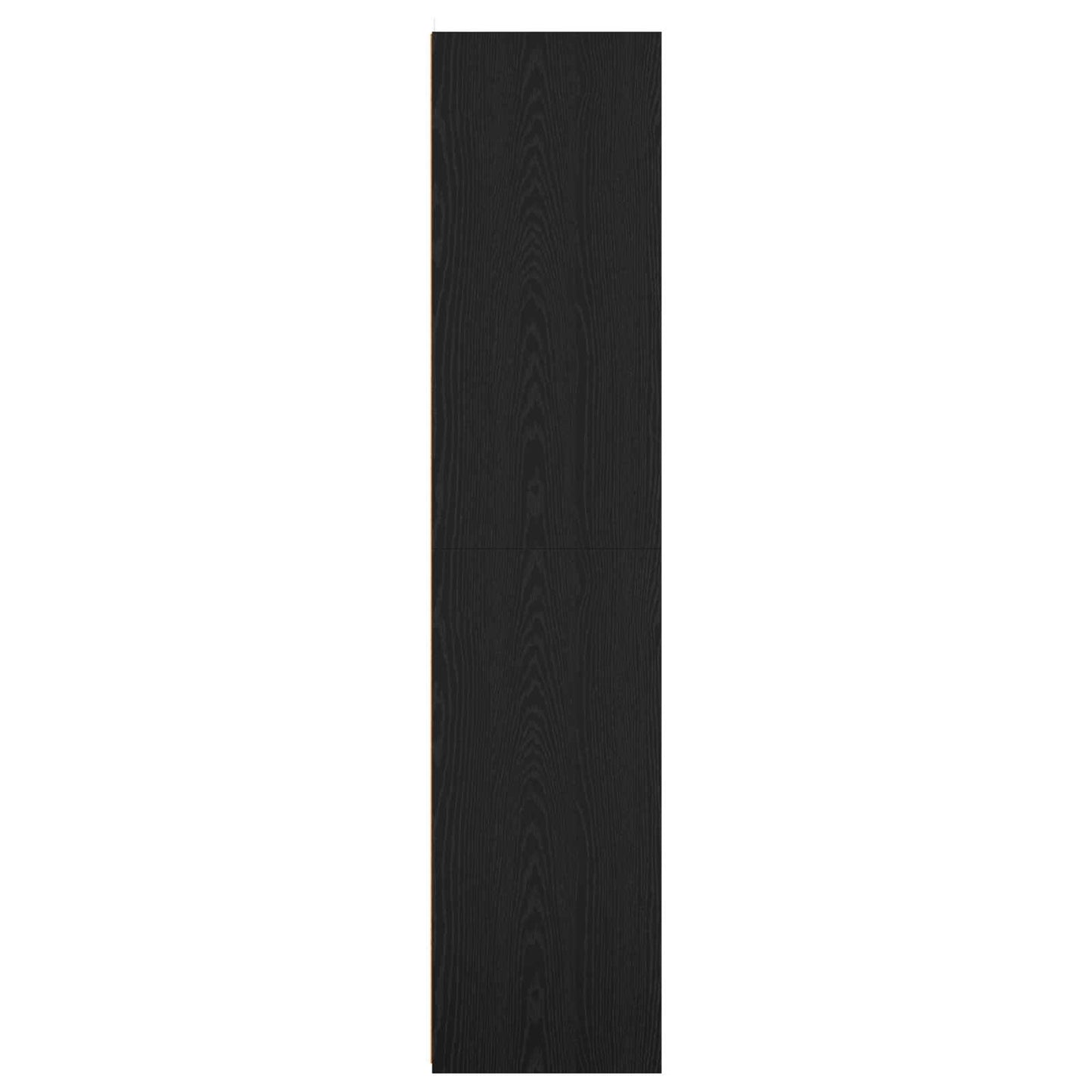 Sideboard Schwarz Eichen-Optik 45 x 41 x 185 cm Holzwerkstoff