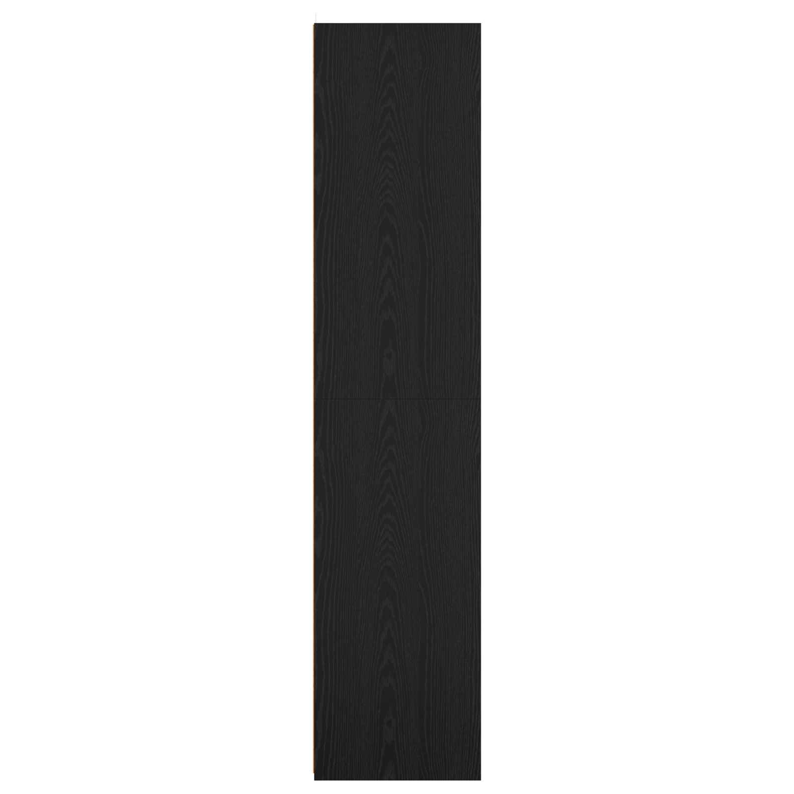 Sideboard Schwarz Eichen-Optik 45 x 41 x 185 cm Holzwerkstoff