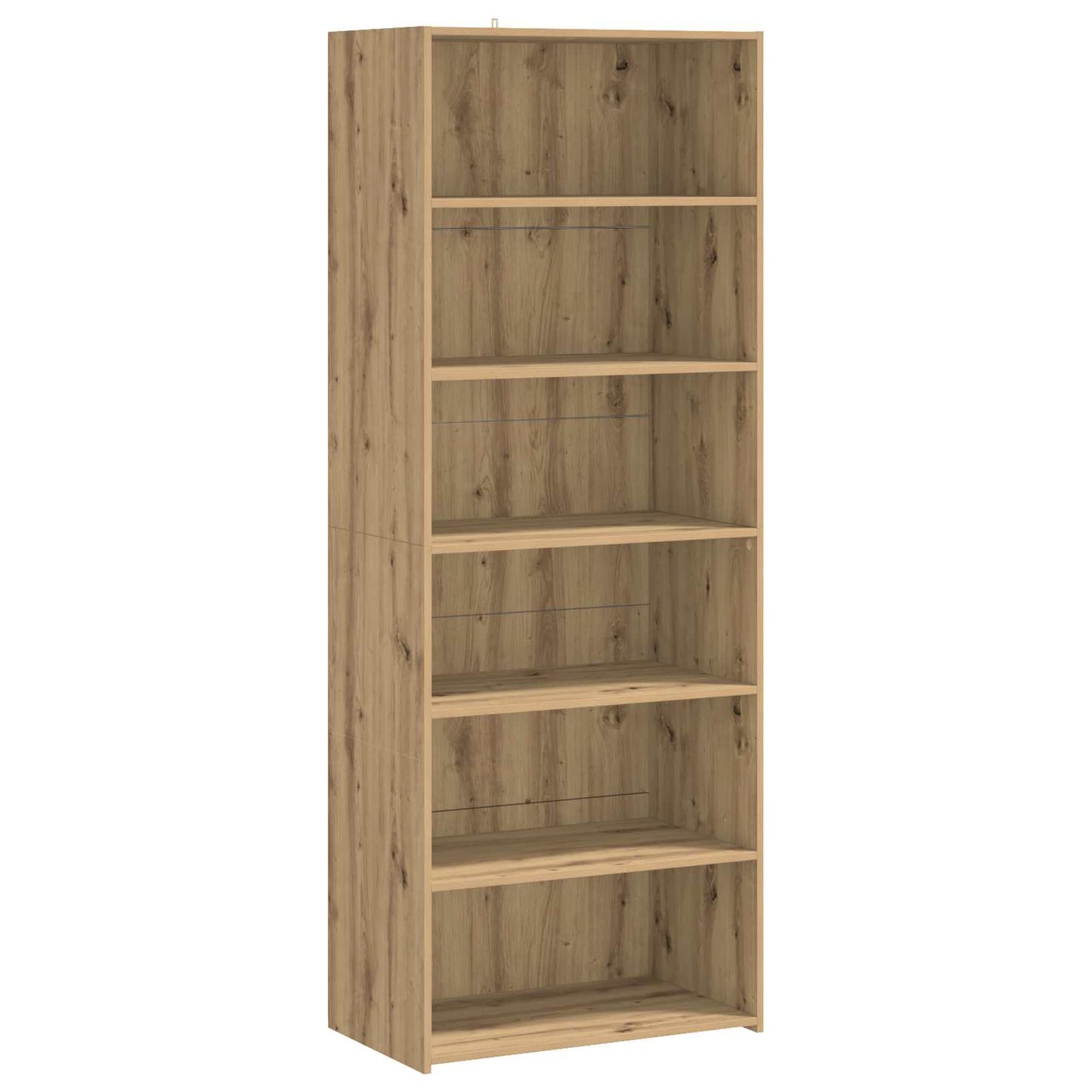 Sideboard Artisan-Eiche 70 x 41 x 185 cm Holzwerkstoff