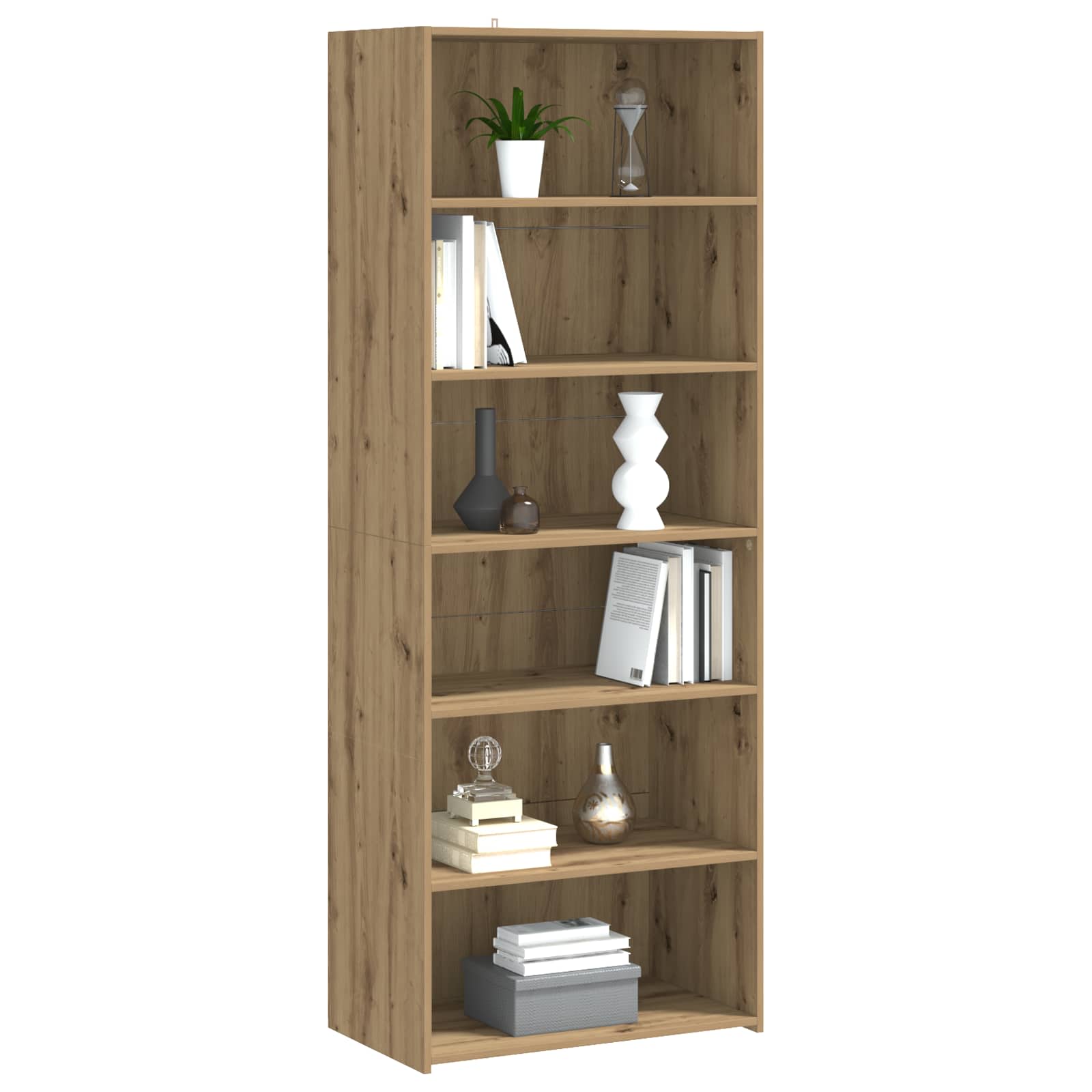 Sideboard Artisan-Eiche 70 x 41 x 185 cm Holzwerkstoff