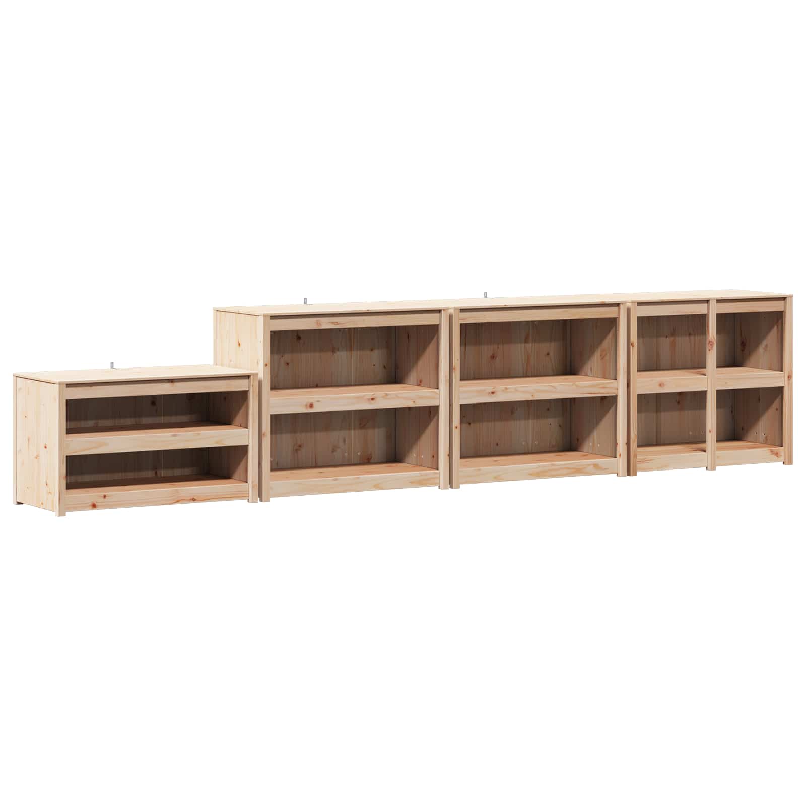 Außenküchenschrank MEPPEL 4 stk. Natural Douglas