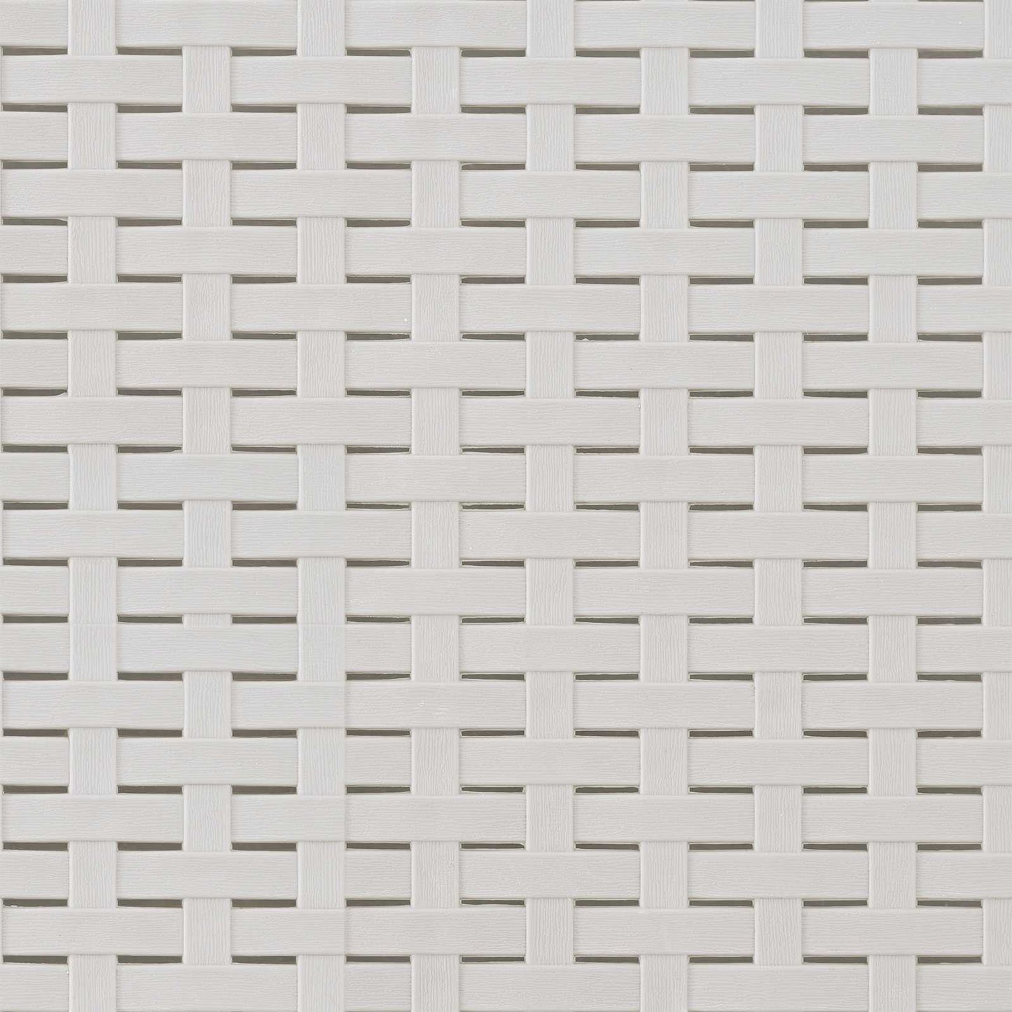 4-Sitzer Garten Sofa mit Kissen Rattan Look PP Weiß