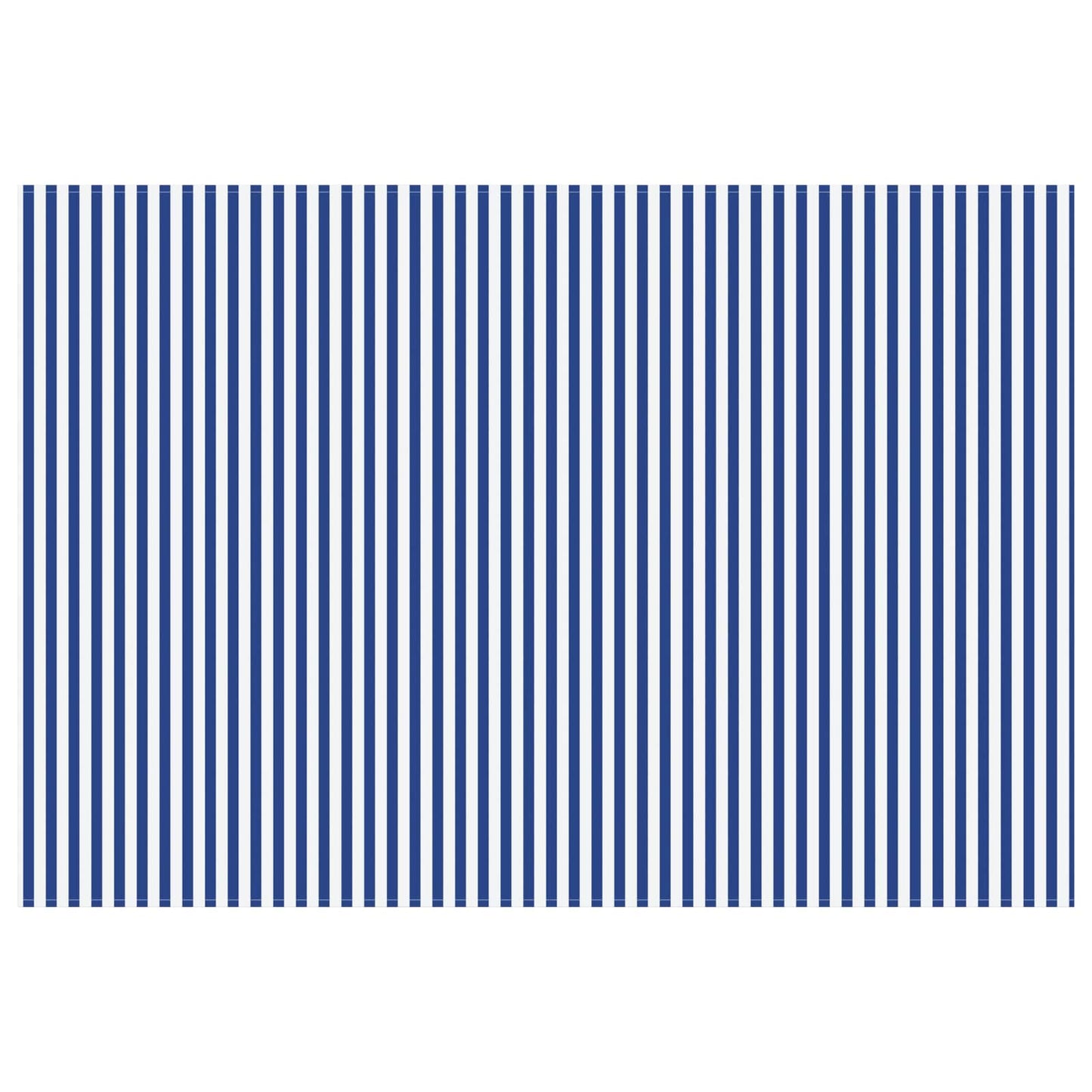 Markisenersatzstoff Blau und Weiß 350 x 200 cm Polyester