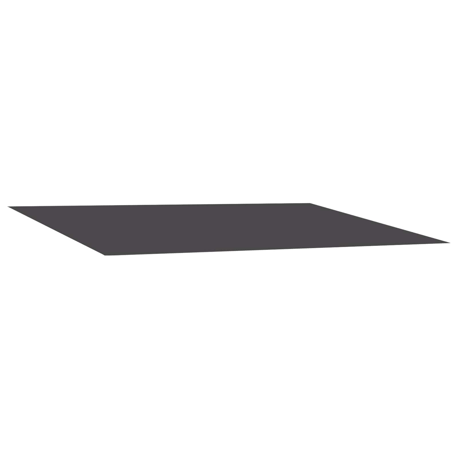 Markisenersatzstoff Anthrazit 350 x 200 cm Polyester