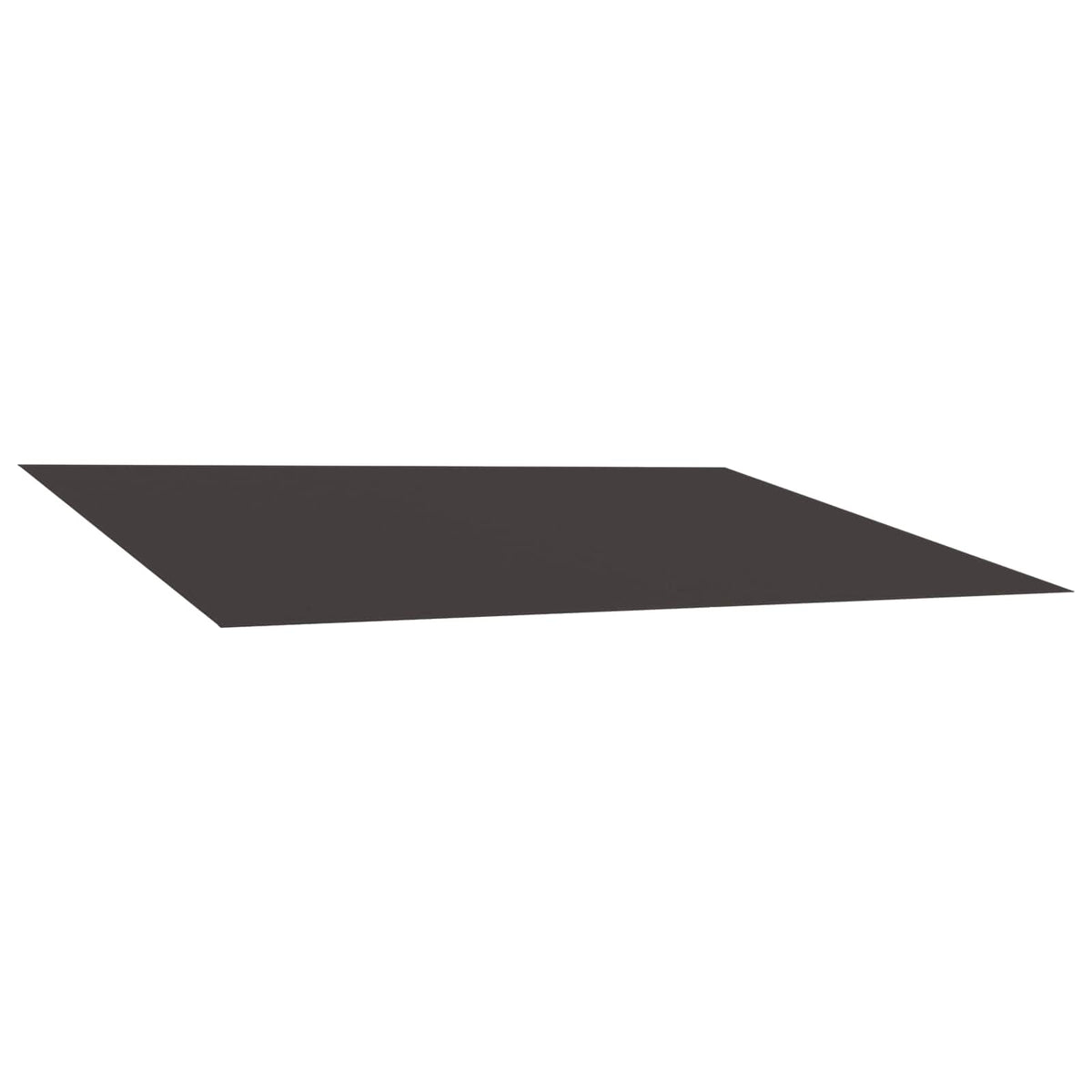 Markisenersatzstoff Anthrazit 400 x 300 cm Polyester