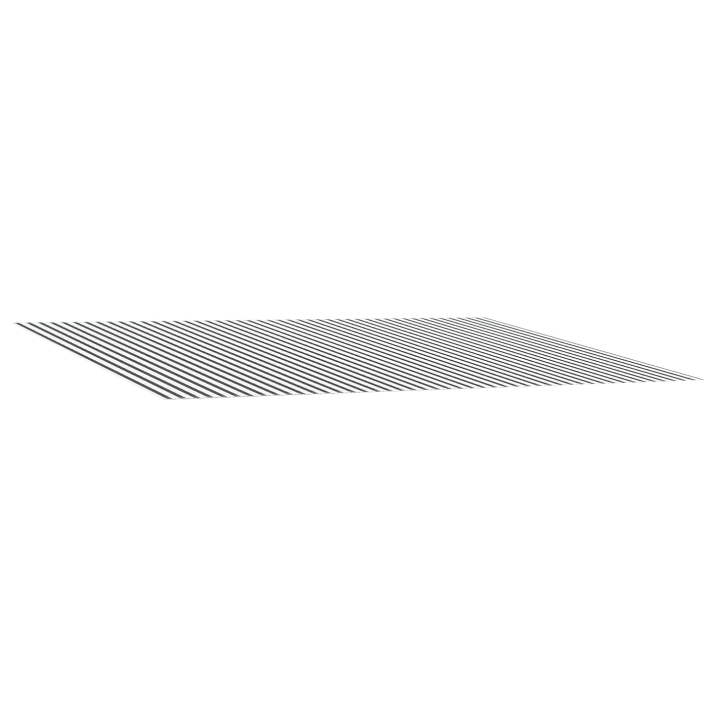 Markisenersatzstoff Anthrazit und Weiß 400 x 350 cm Polyester