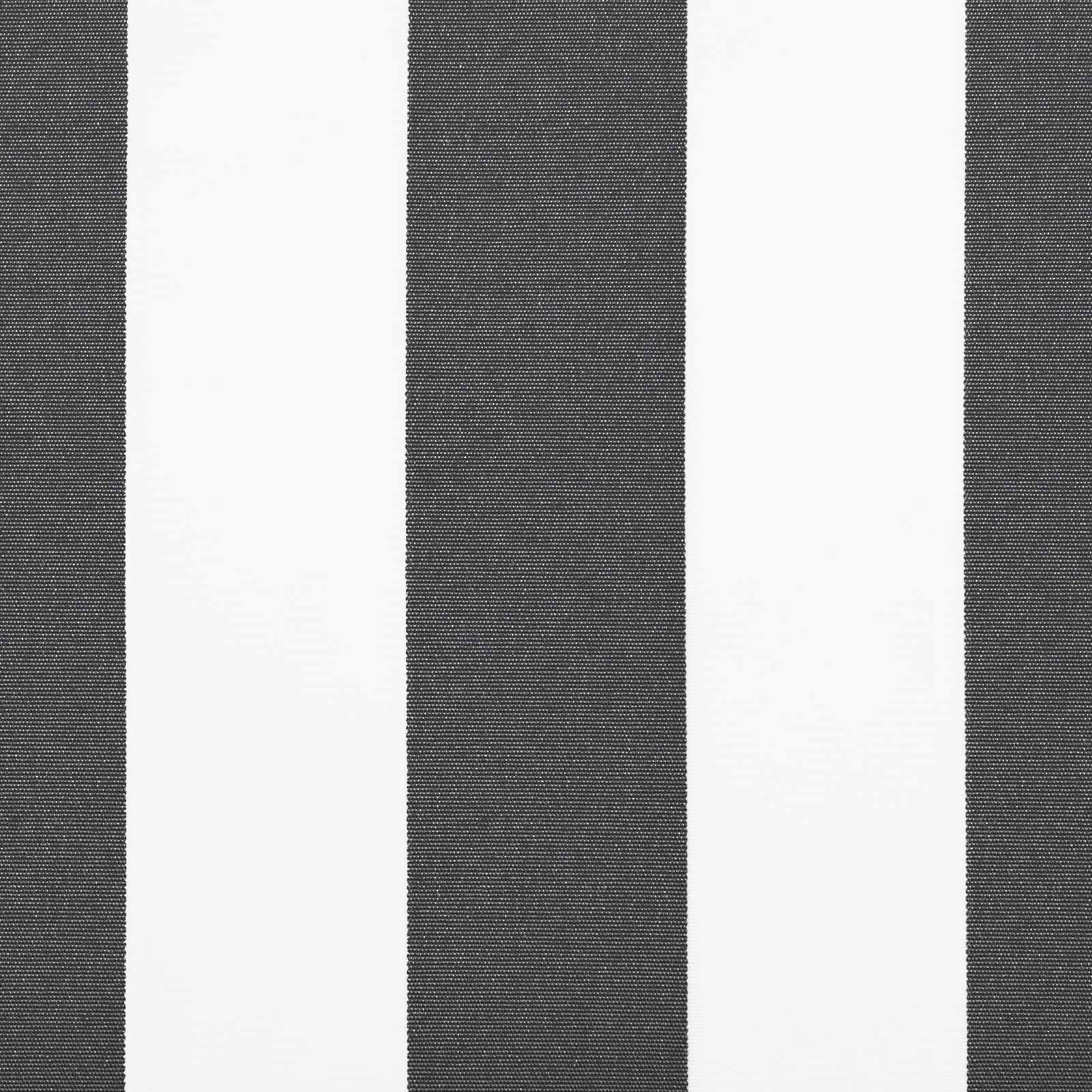 Markisenersatzstoff Anthrazit und Weiß 450 x 300 cm Polyester