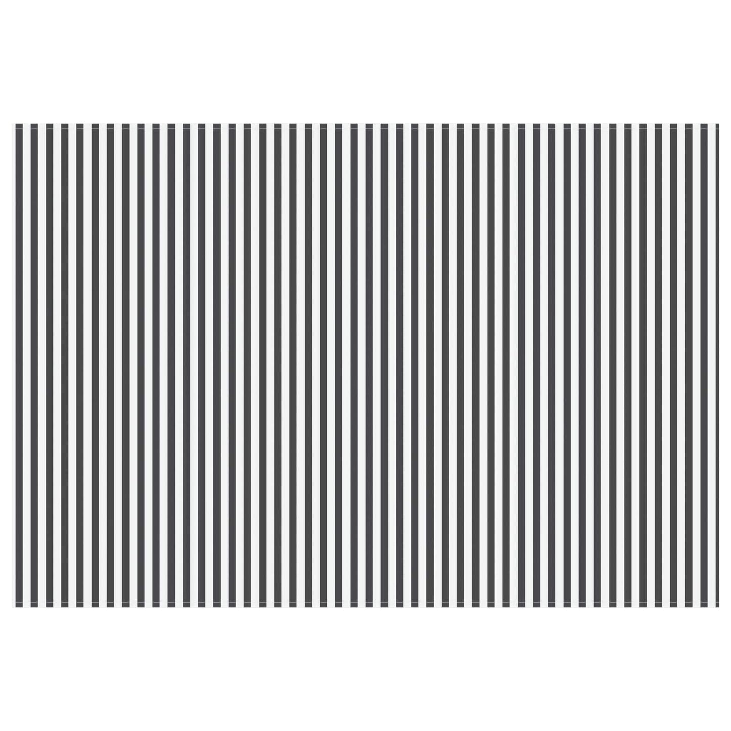 Markisenersatzstoff Anthrazit und Weiß 500 x 300 cm Polyester