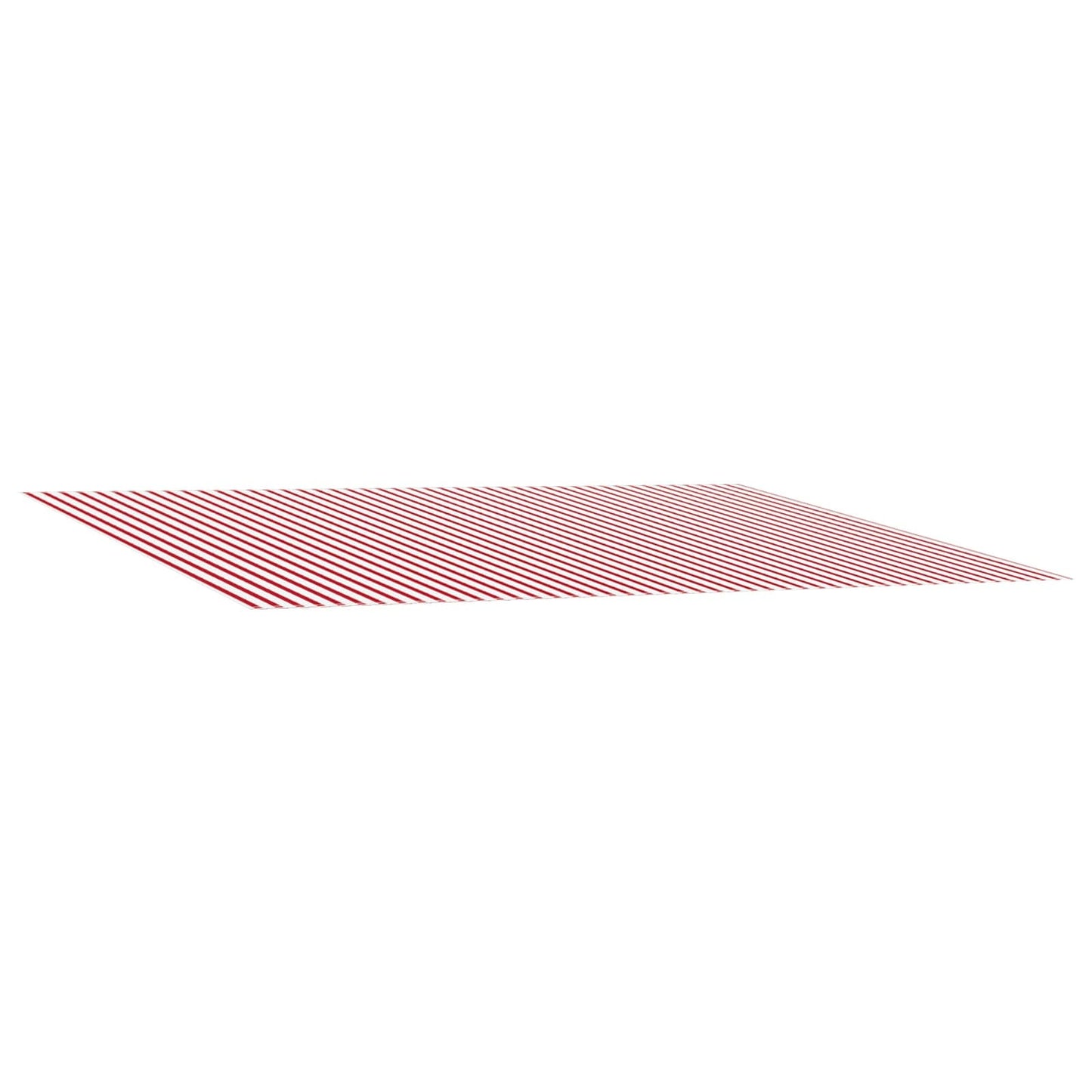 Markisenersatzstoff Rot und Weiß 500 x 300 cm Polyester