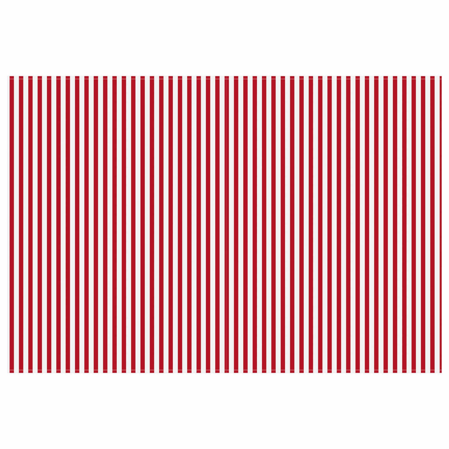 Markisenersatzstoff Rot und Weiß 500 x 300 cm Polyester