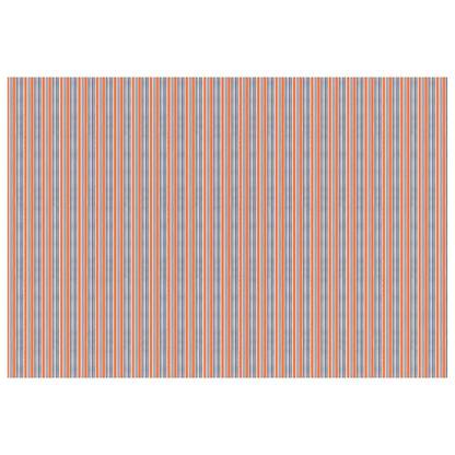 Markisenersatzstoff Blau und Orange 400 x 300 cm Polyester