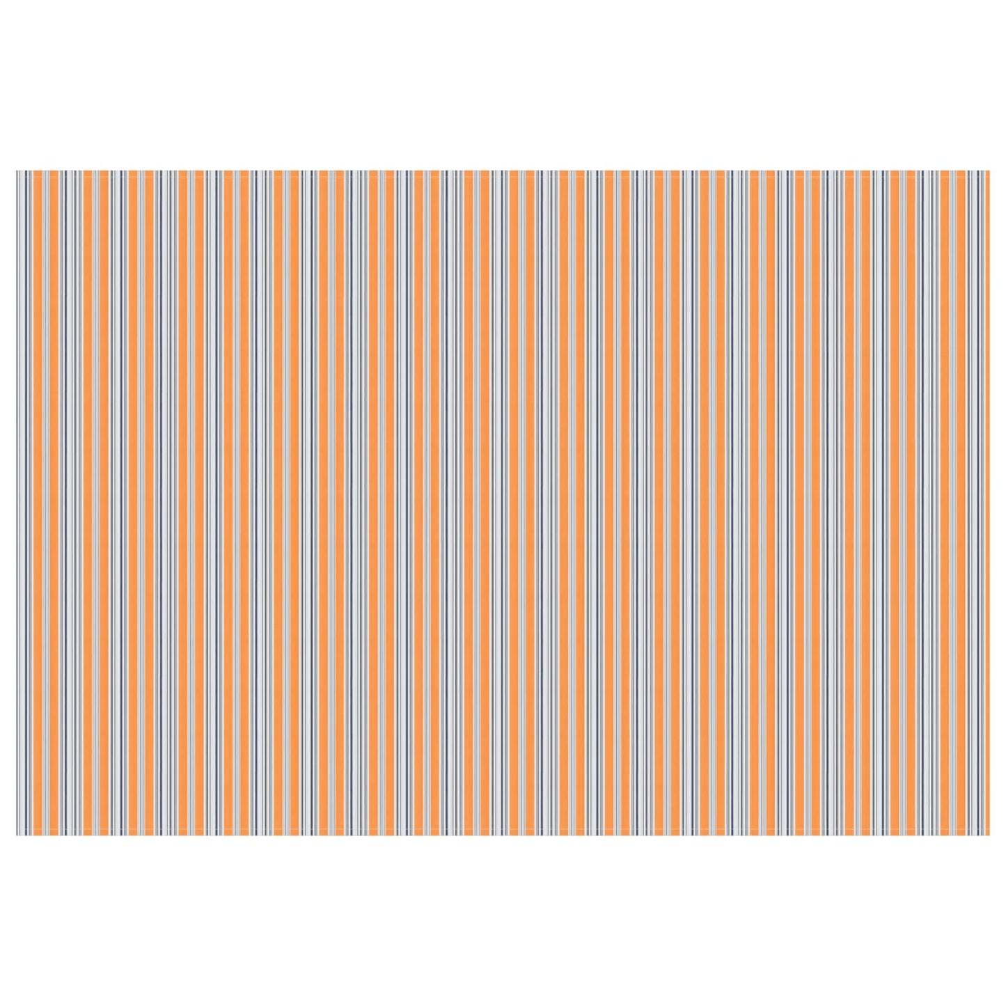 Markisenersatzstoff Blau und Orange 400 x 350 cm Polyester