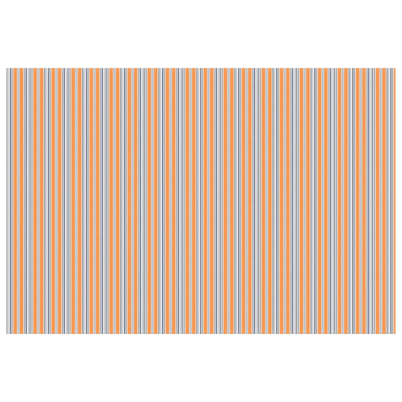 Markisenersatzstoff Blau und Orange 500 x 300 cm Polyester
