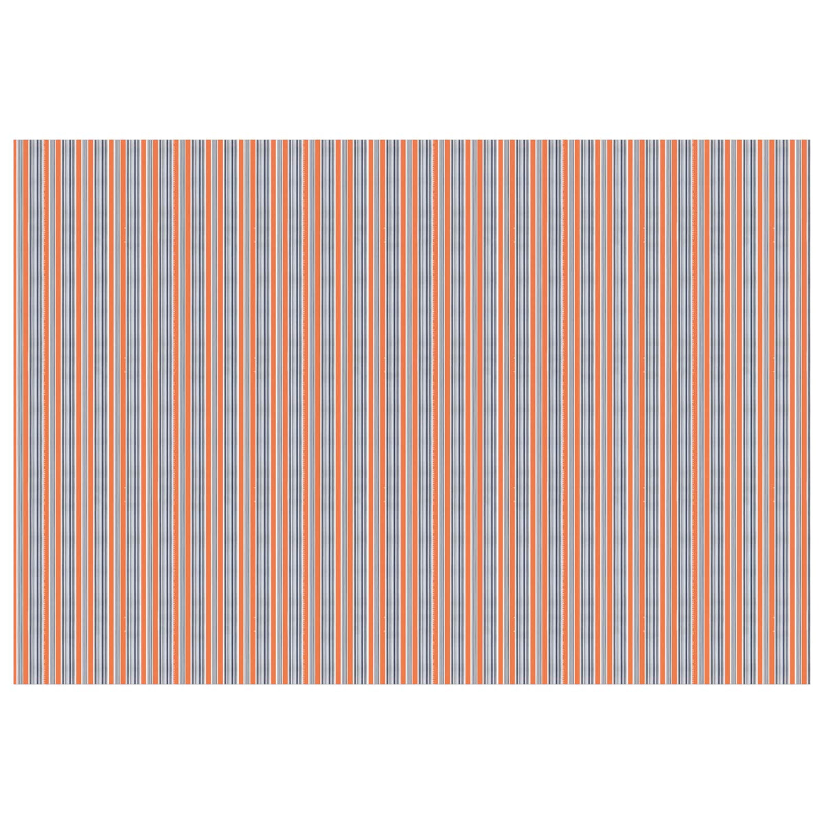 Markisenersatzstoff Blau und Orange 500 x 350 cm Polyester
