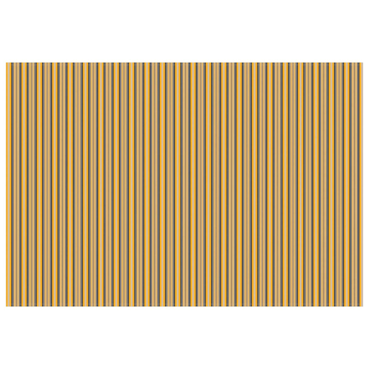 Markisenersatzstoff Orange und Schwarz 450 x 300 cm Polyester