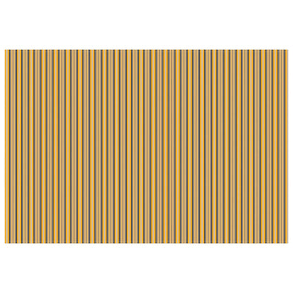 Markisenersatzstoff Orange und Schwarz 450 x 300 cm Polyester