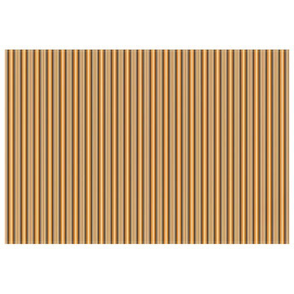 Markisenersatzstoff Orange und Schwarz 450 x 350 cm Polyester