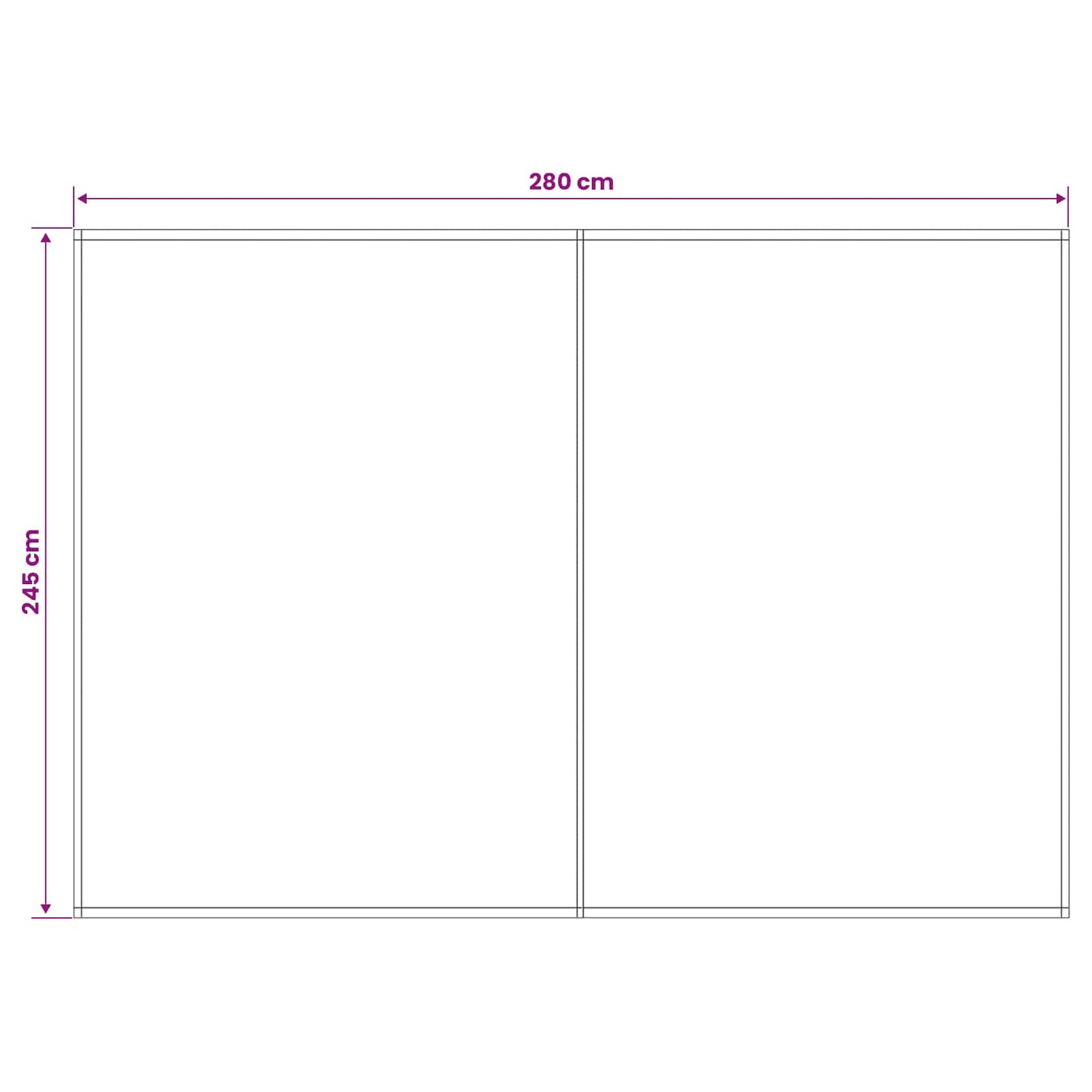 Markisenersatzstoff Beige 300 x 250 cm Polyester