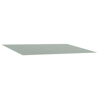 Markisenersatzstoff Grün und Weiß 300 x 250 cm Polyester
