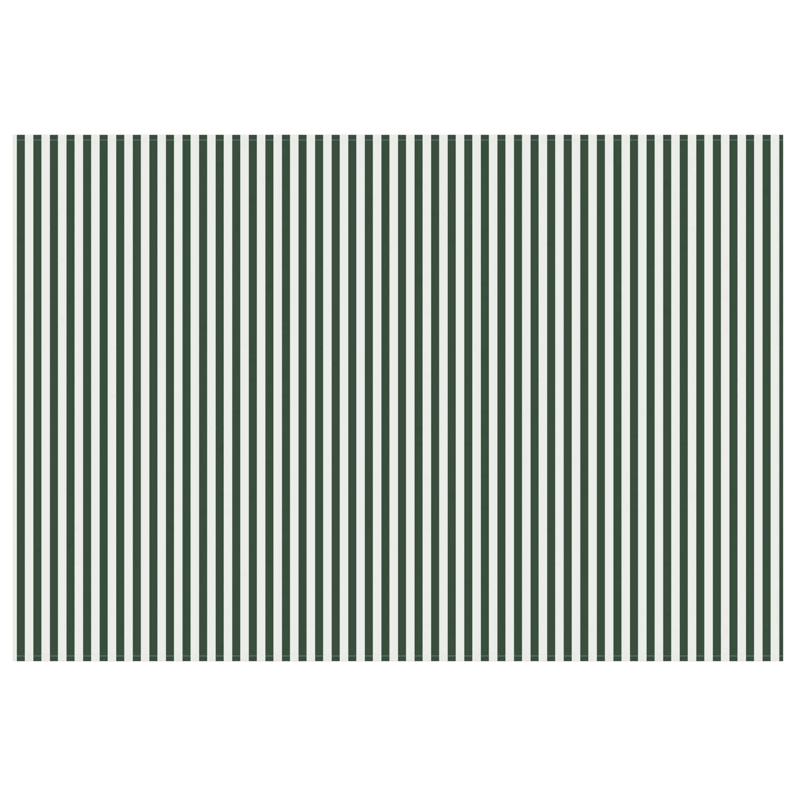 Markisenersatzstoff Grün und Weiß 400 x 300 cm Polyester