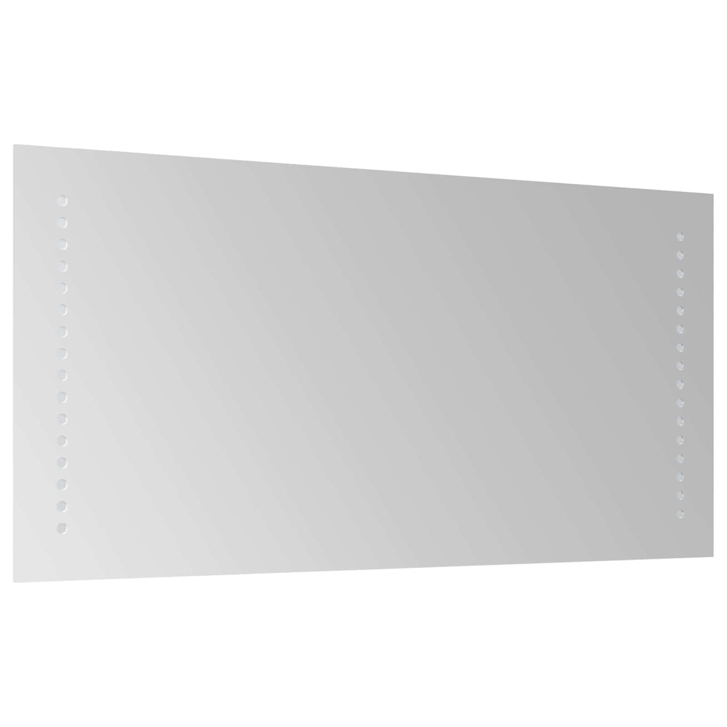 LED-Badezimmerspiegel Transparent 60 x 30 cm Gehärtetes Glas