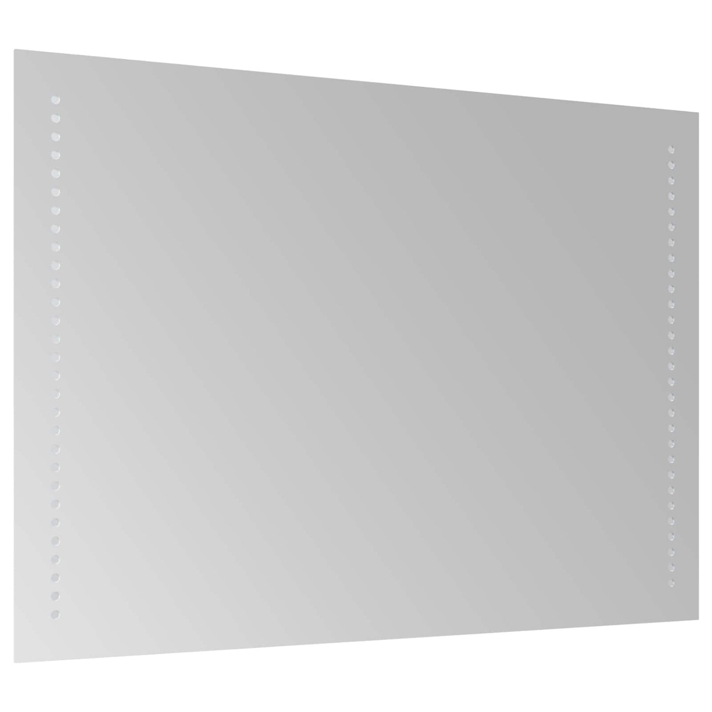 LED-Badezimmerspiegel Transparent 70 x 50 cm Gehärtetes Glas