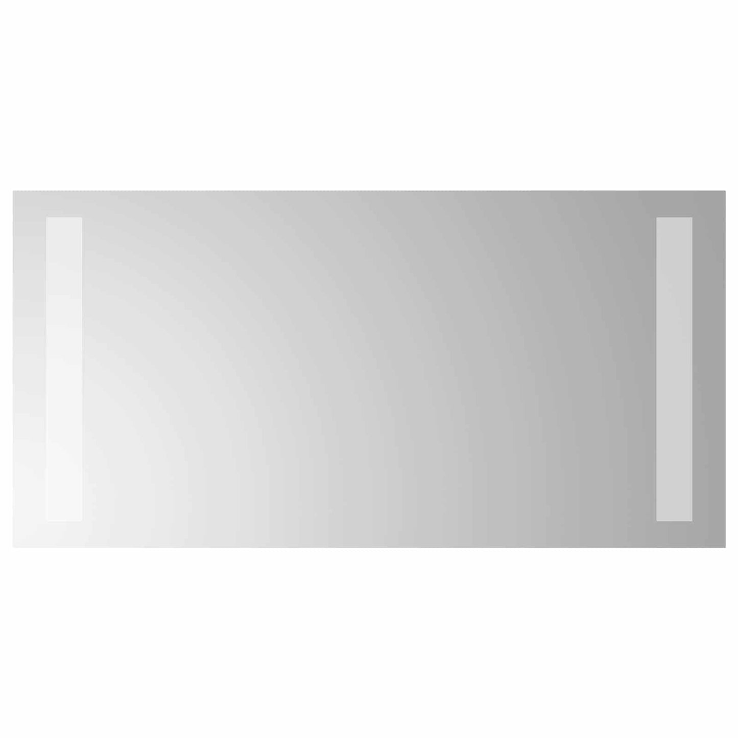 LED-Badezimmerspiegel Transparent 40 x 20 cm Gehärtetes Glas