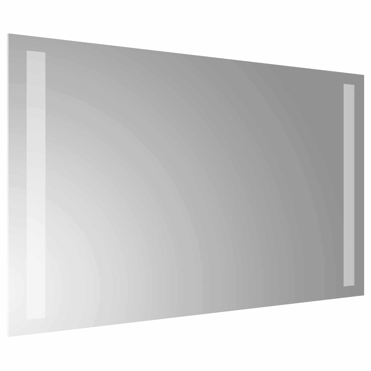 LED-Badezimmerspiegel Transparent 50 x 30 cm Gehärtetes Glas