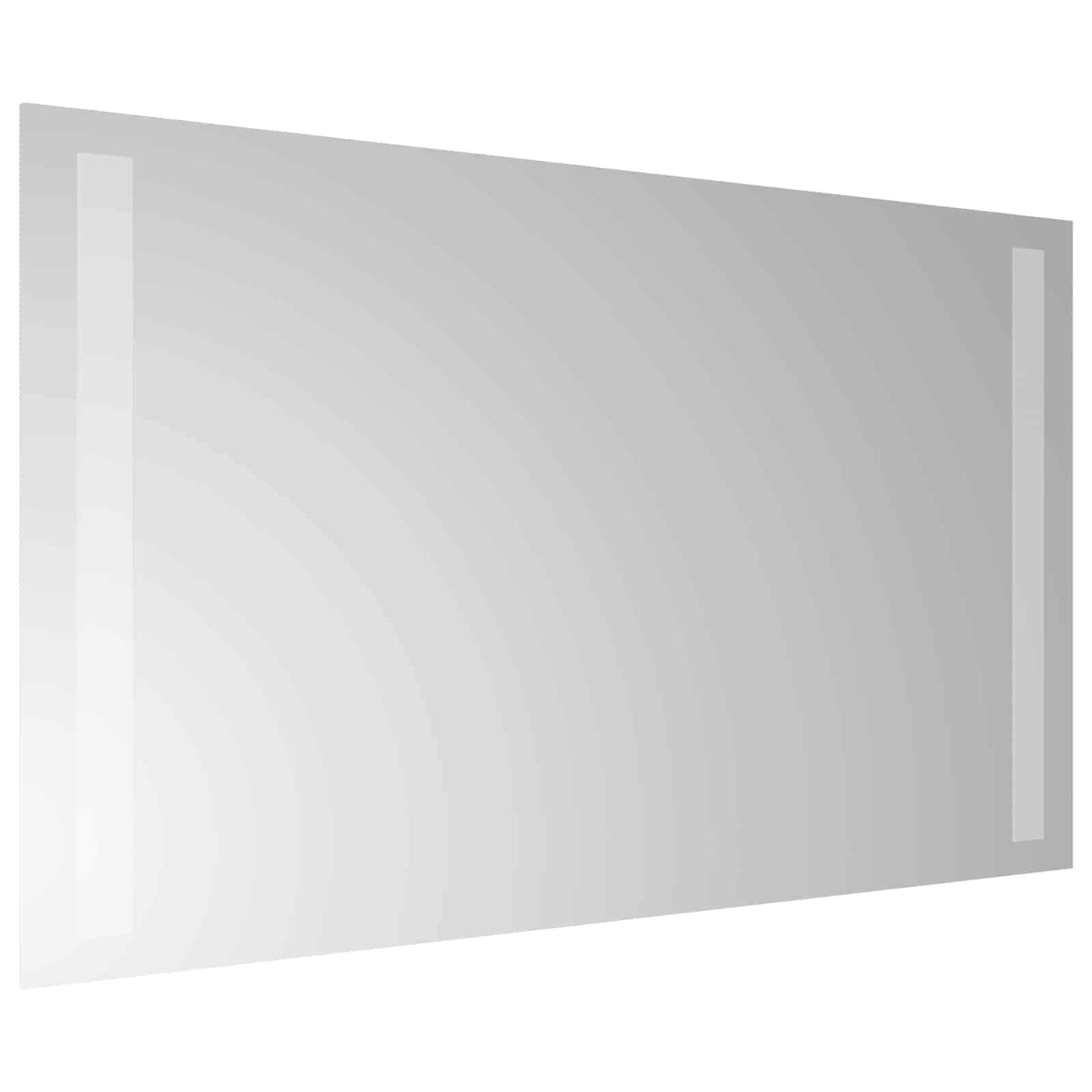 LED-Badezimmerspiegel Transparent 60 x 30 cm Gehärtetes Glas