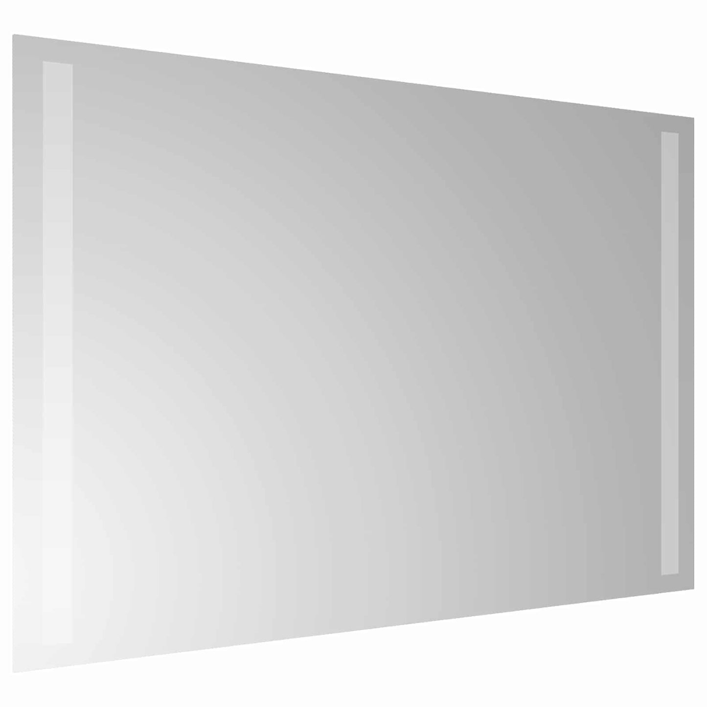 LED-Badezimmerspiegel Transparent 60 x 40 cm Gehärtetes Glas
