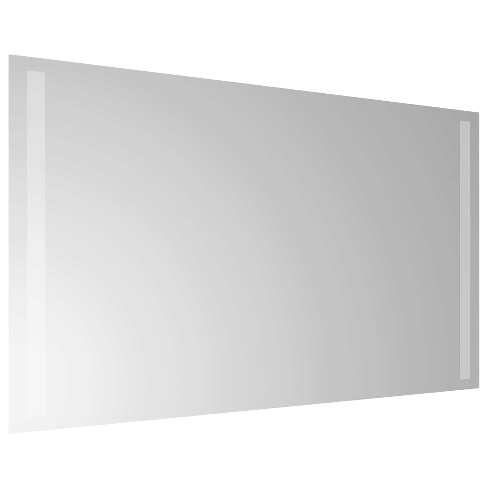 LED-Badezimmerspiegel Transparent 70 x 40 cm Gehärtetes Glas