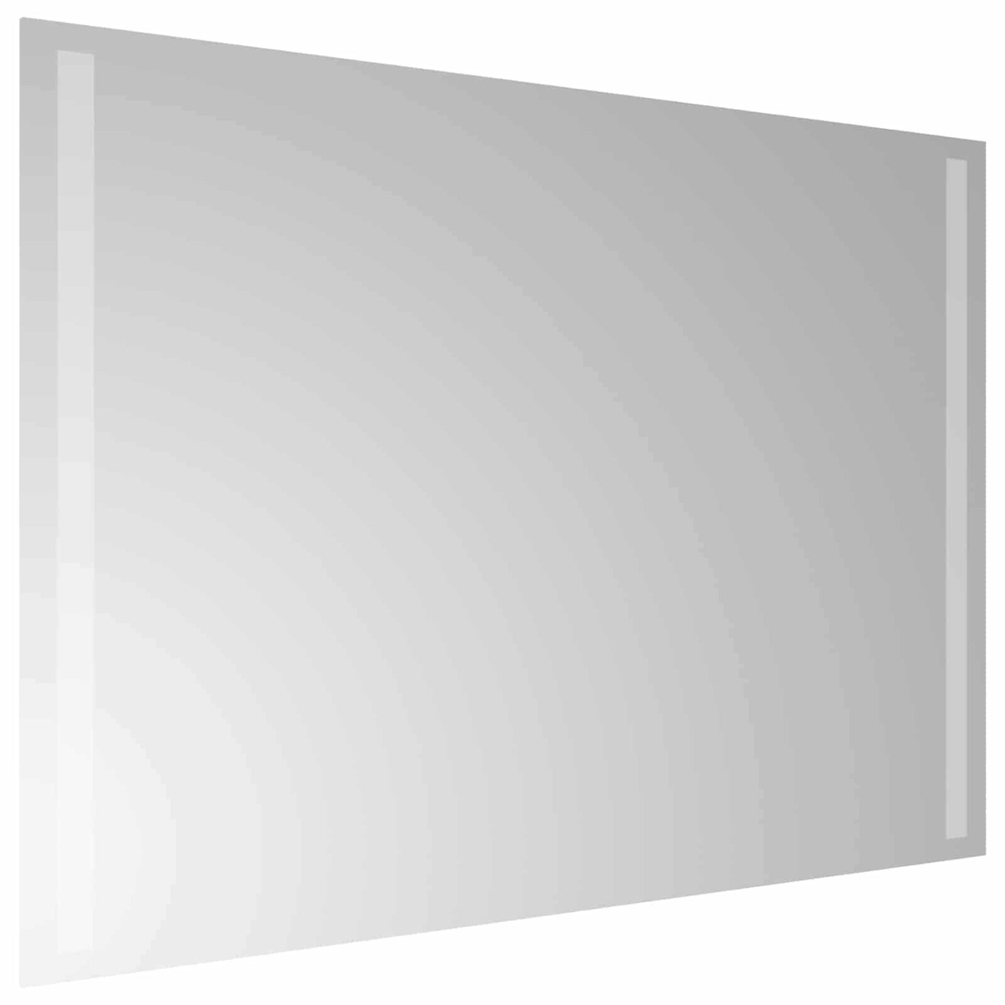 LED-Badezimmerspiegel Transparent 70 x 50 cm Gehärtetes Glas